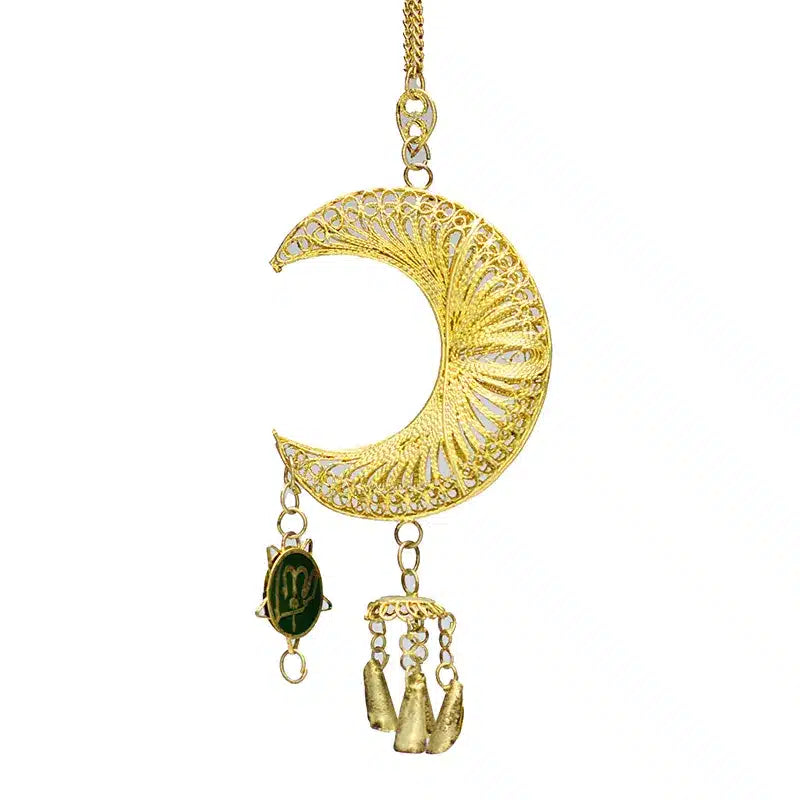 Gold Moon Car Hanger