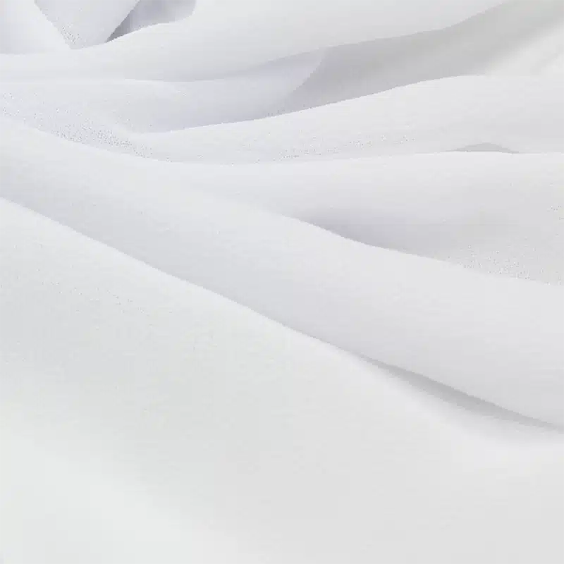 Chiffon White Hijab