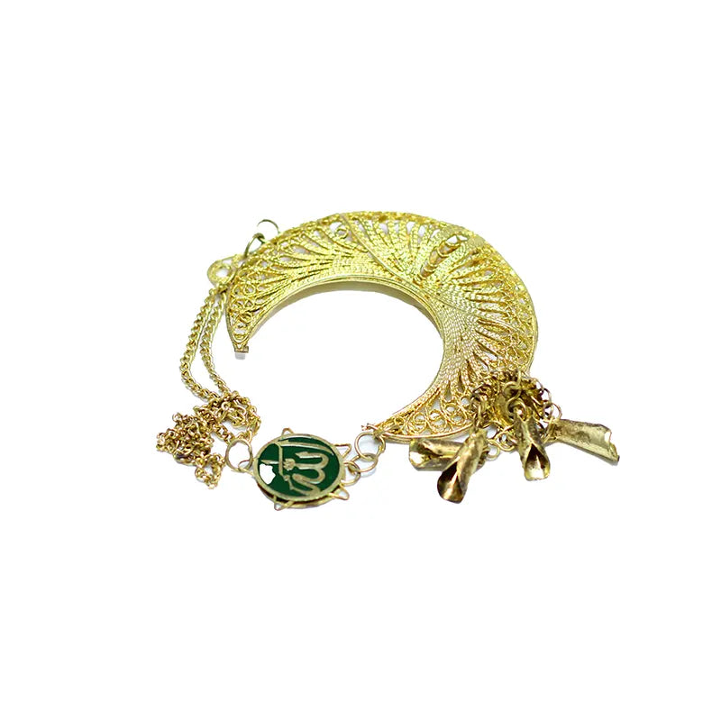 Gold Moon Car Hanger