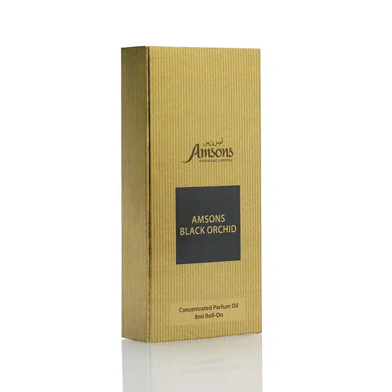 Amsons Black Orchid Roll-on Attar for Him 8ml