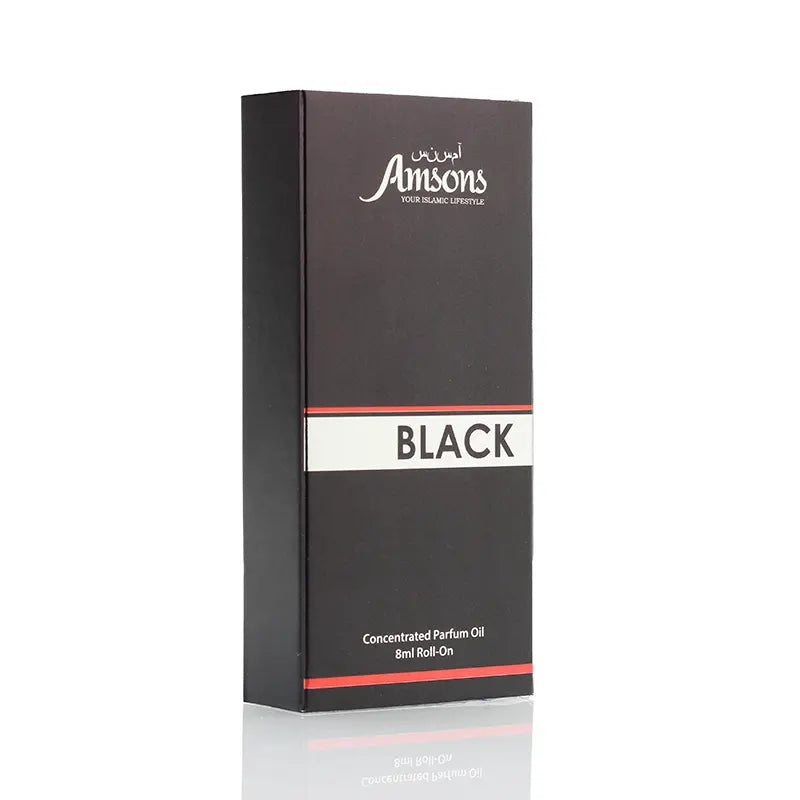 Men's Black Roll-on Attar 8ml