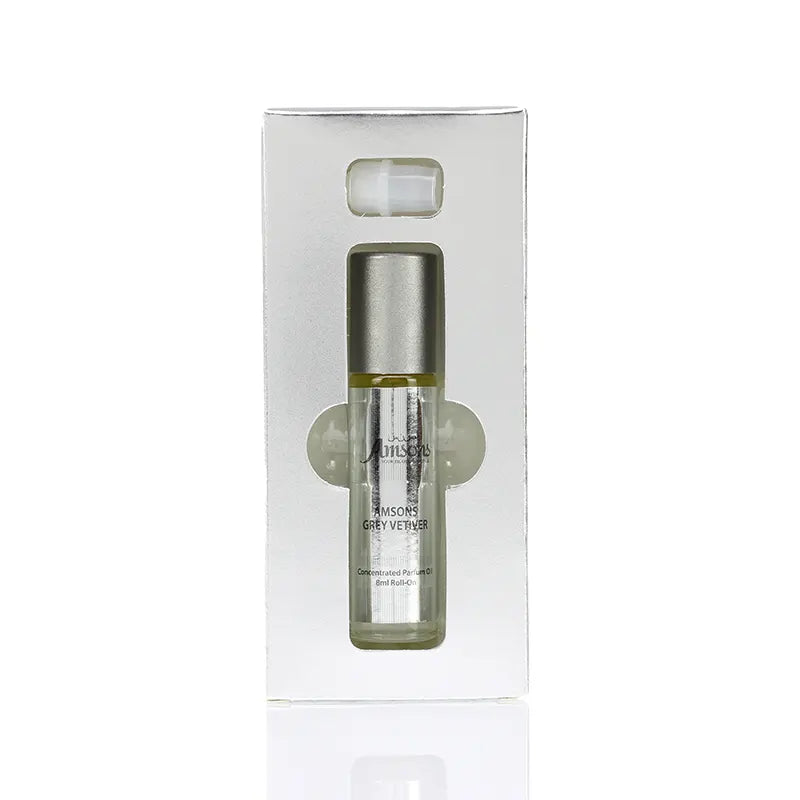 Grey Vitiver Roll-on Attar for Men 8ml