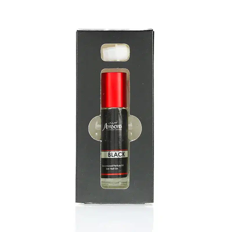 Men's Black Roll-on Attar 8ml