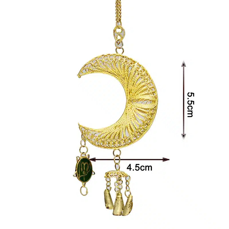 Gold Moon Car Hanger