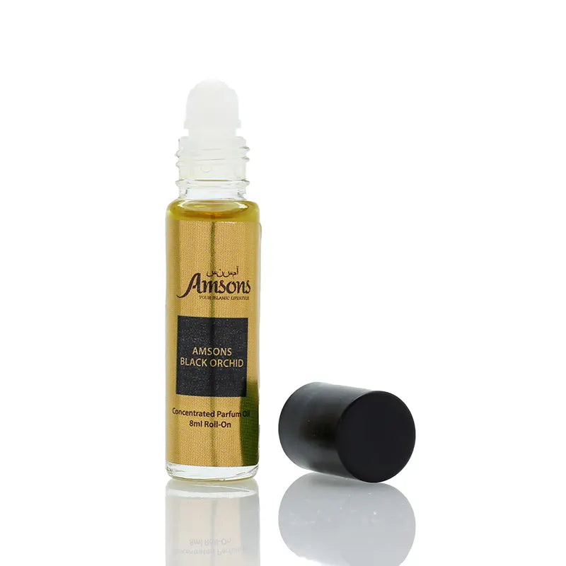 Amsons Black Orchid Roll-on Attar for Him 8ml