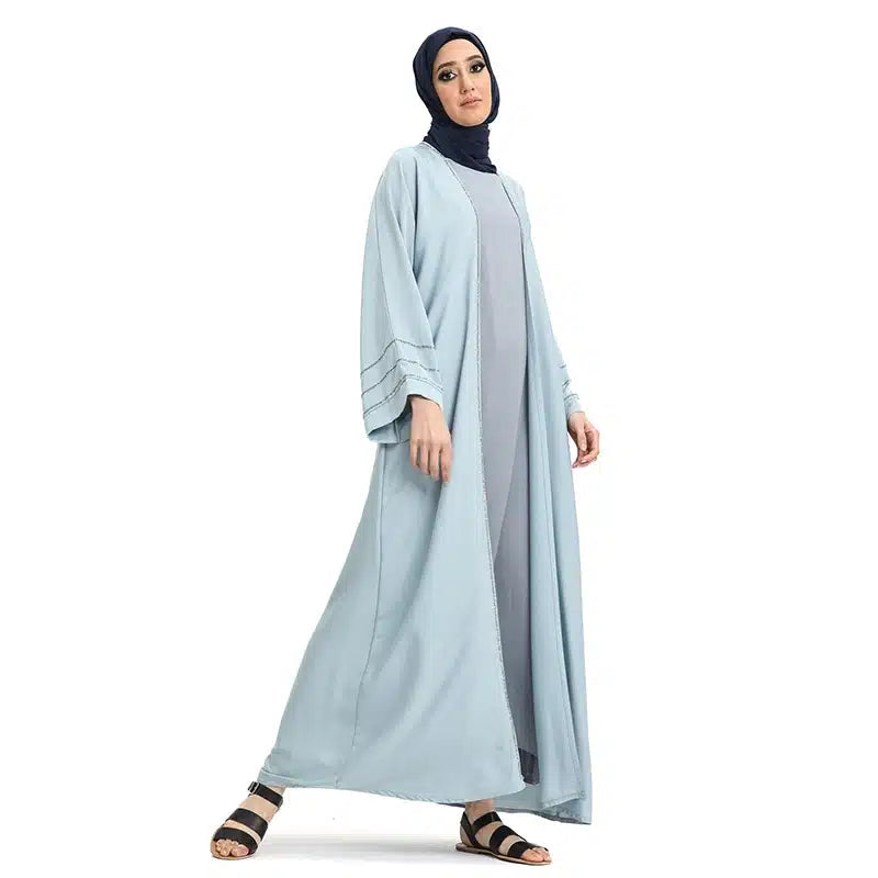 Eliya Sequenced Sky Blue Kimono