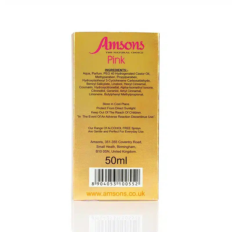 Pink Perfume for Ladies 50ml