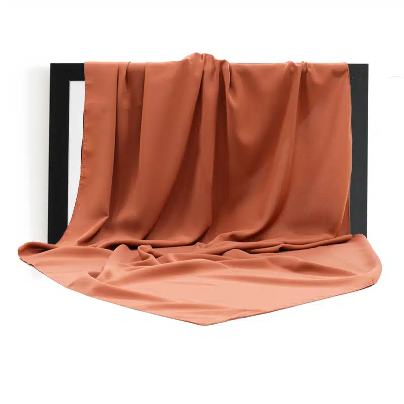 Madinah Chiffon Crimson Red Hijab