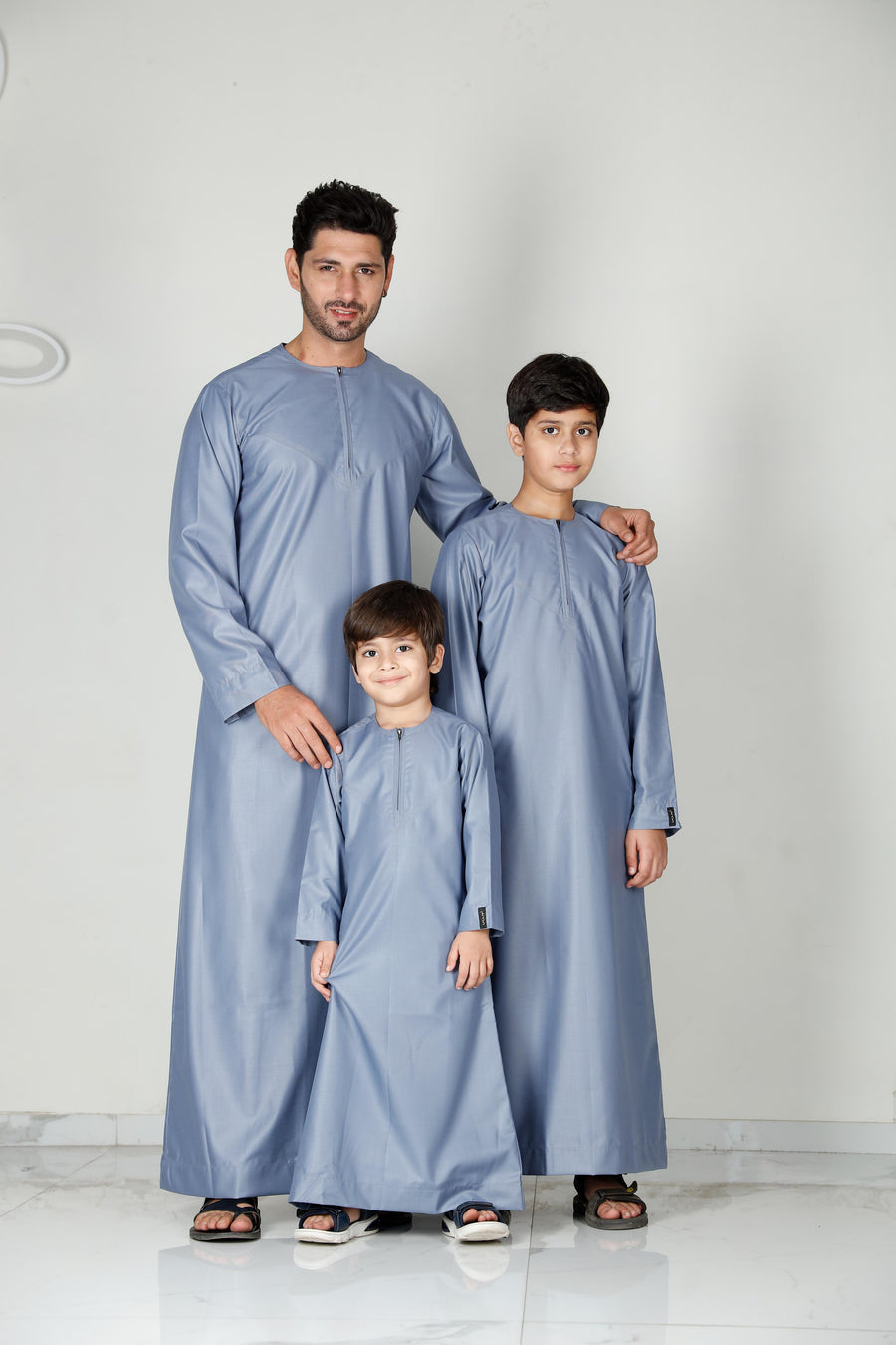 Mens Omani Thobe Steel 101 Col 27
