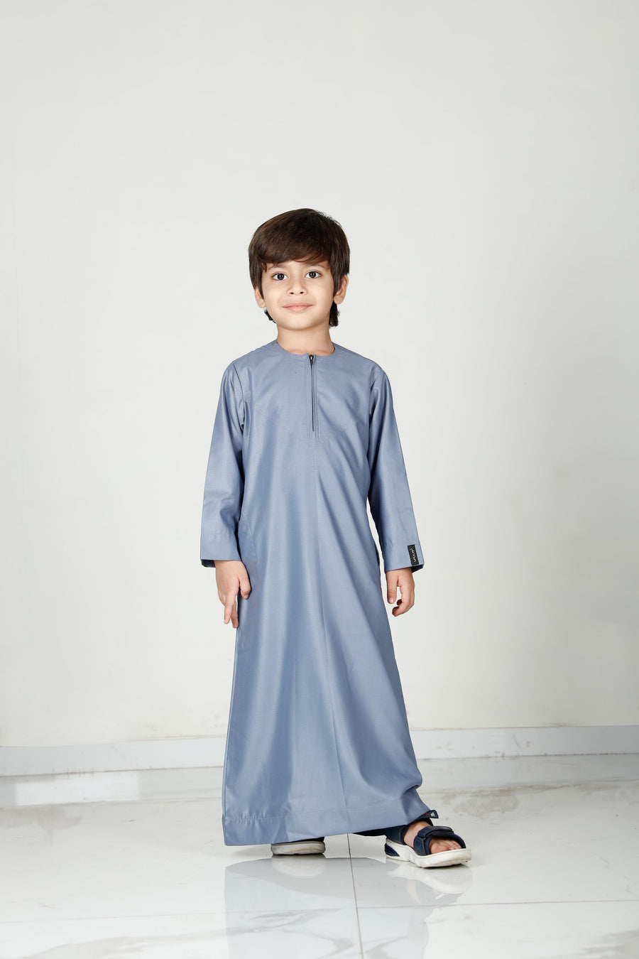 Kids Omani Thobe Steel 101 Col 27