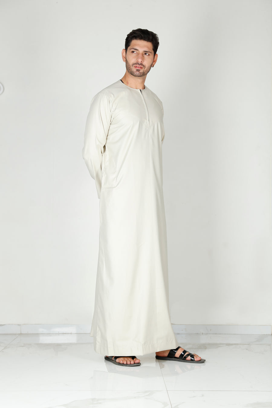 Omani Thobe Butter 101 Col 28