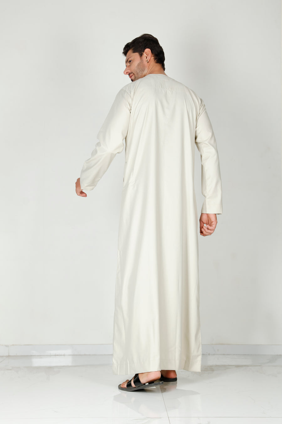 Omani Thobe Butter 101 Col 28
