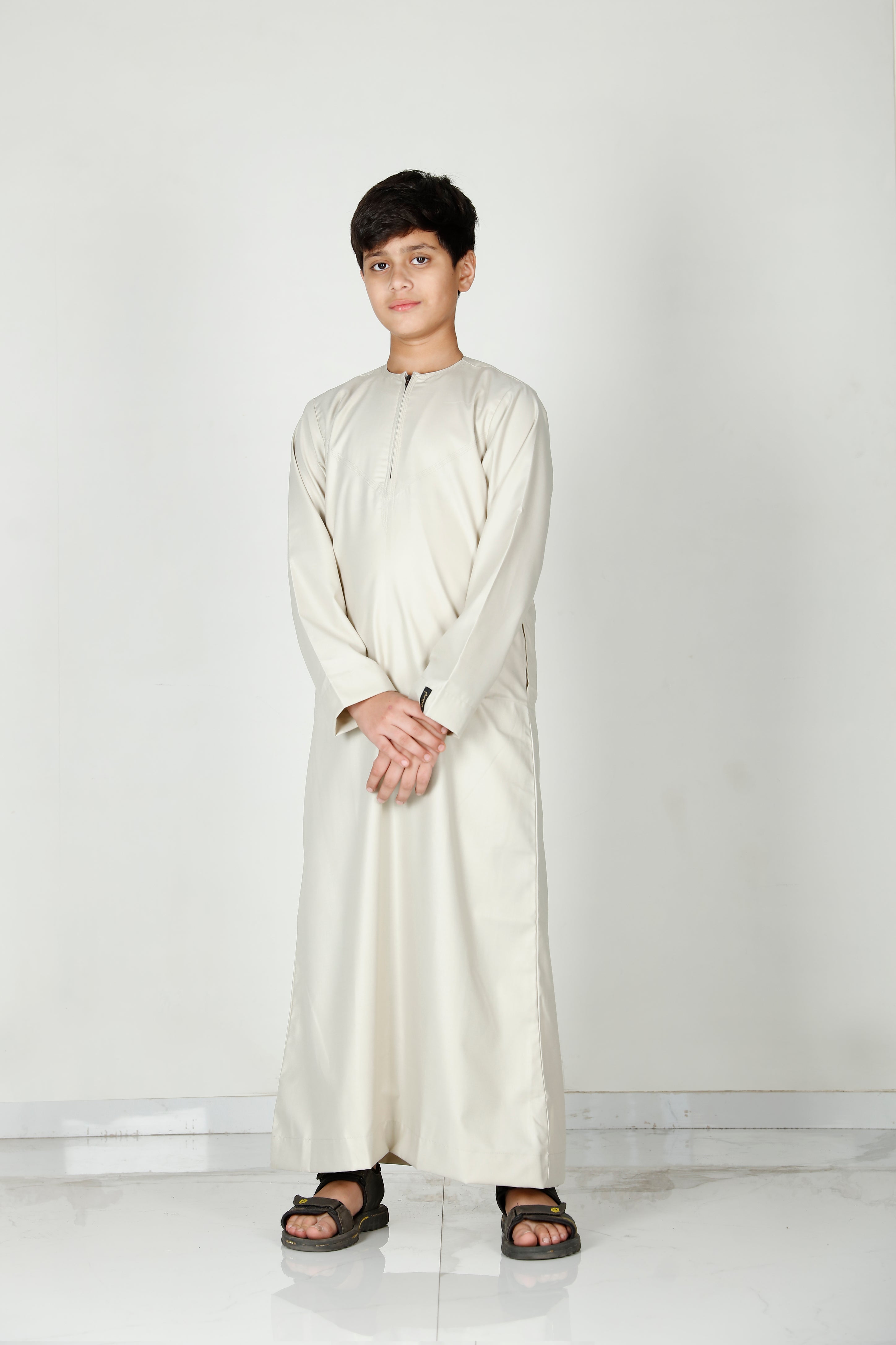 Boys Omani Thobe Butter 101 Col 28