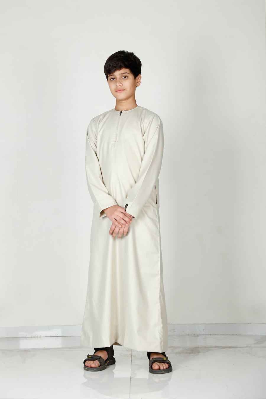 Boys Omani Thobe Butter 101 Col 28