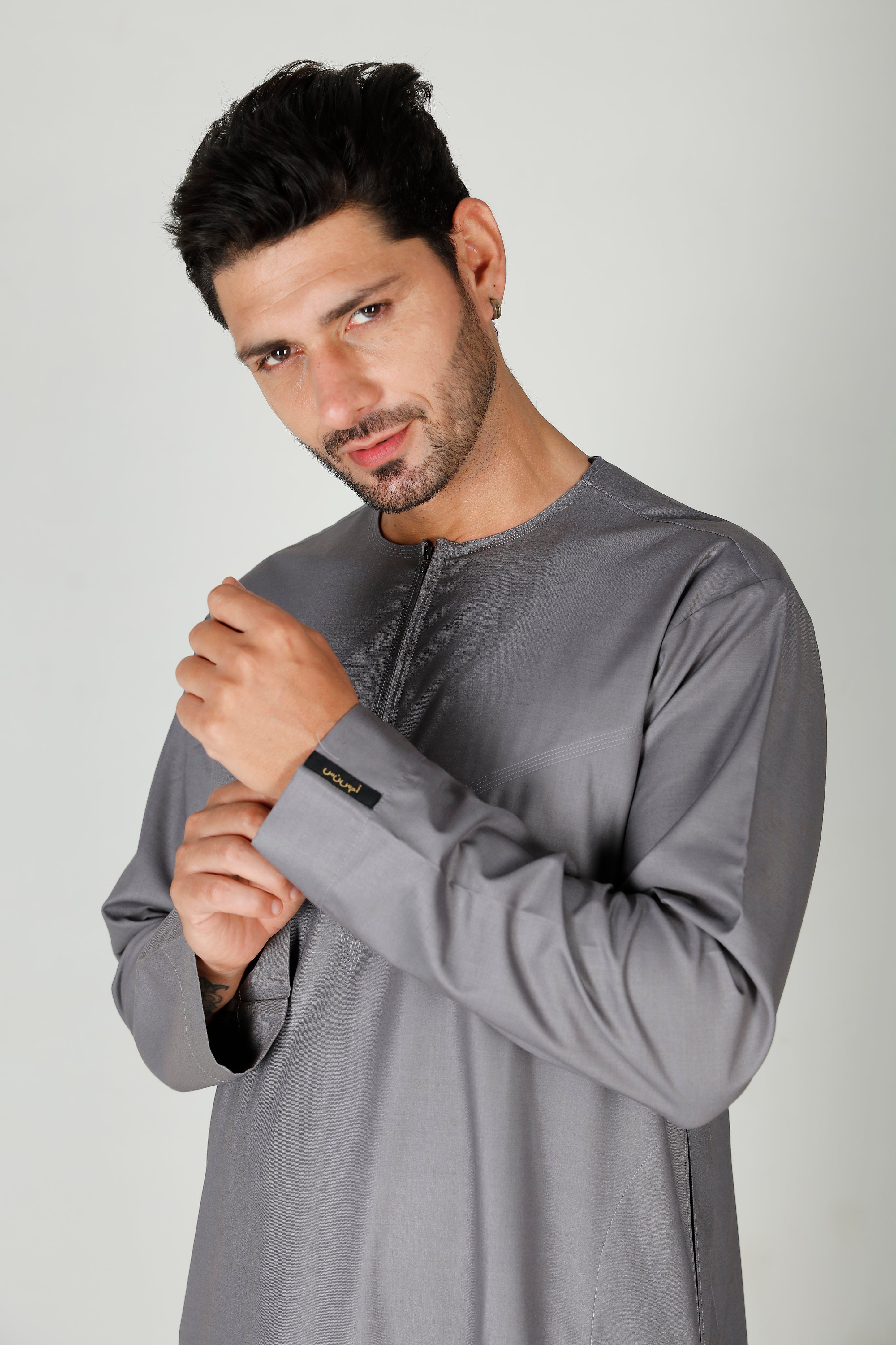 Omani Thobe Slate 101 Col 5