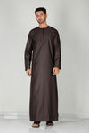 Mens Omani Thobe Brown 101 Col 32