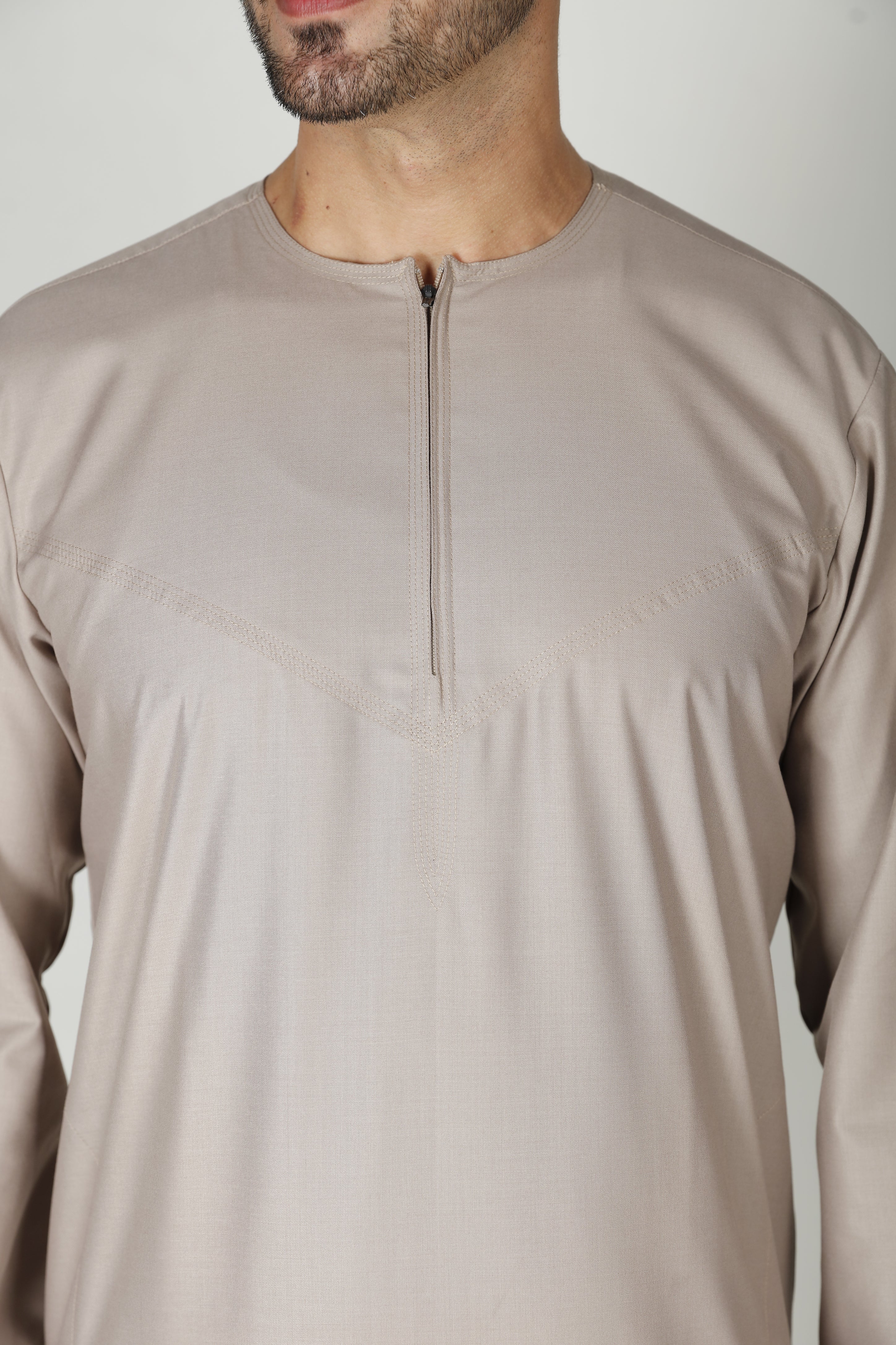 Omani Thobe Taupe 101 Col 24