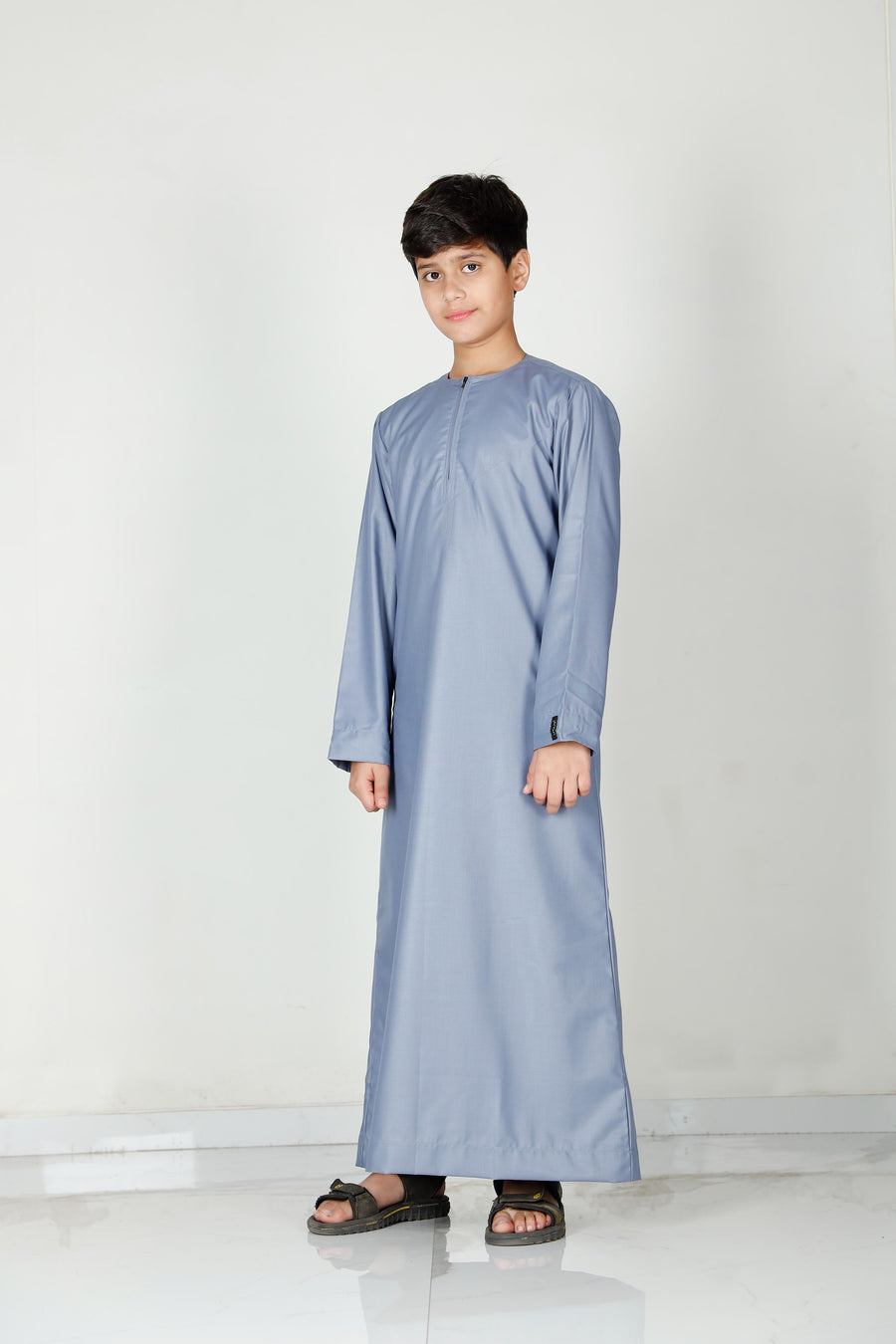 Kids Omani Thobe Steel 101 Col 27