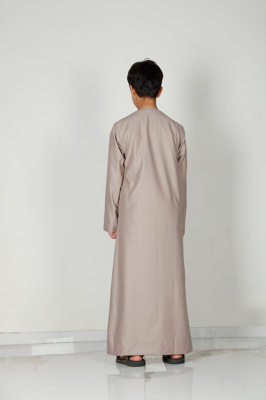 Boys Omani Thobe Taupe 101 Col 24