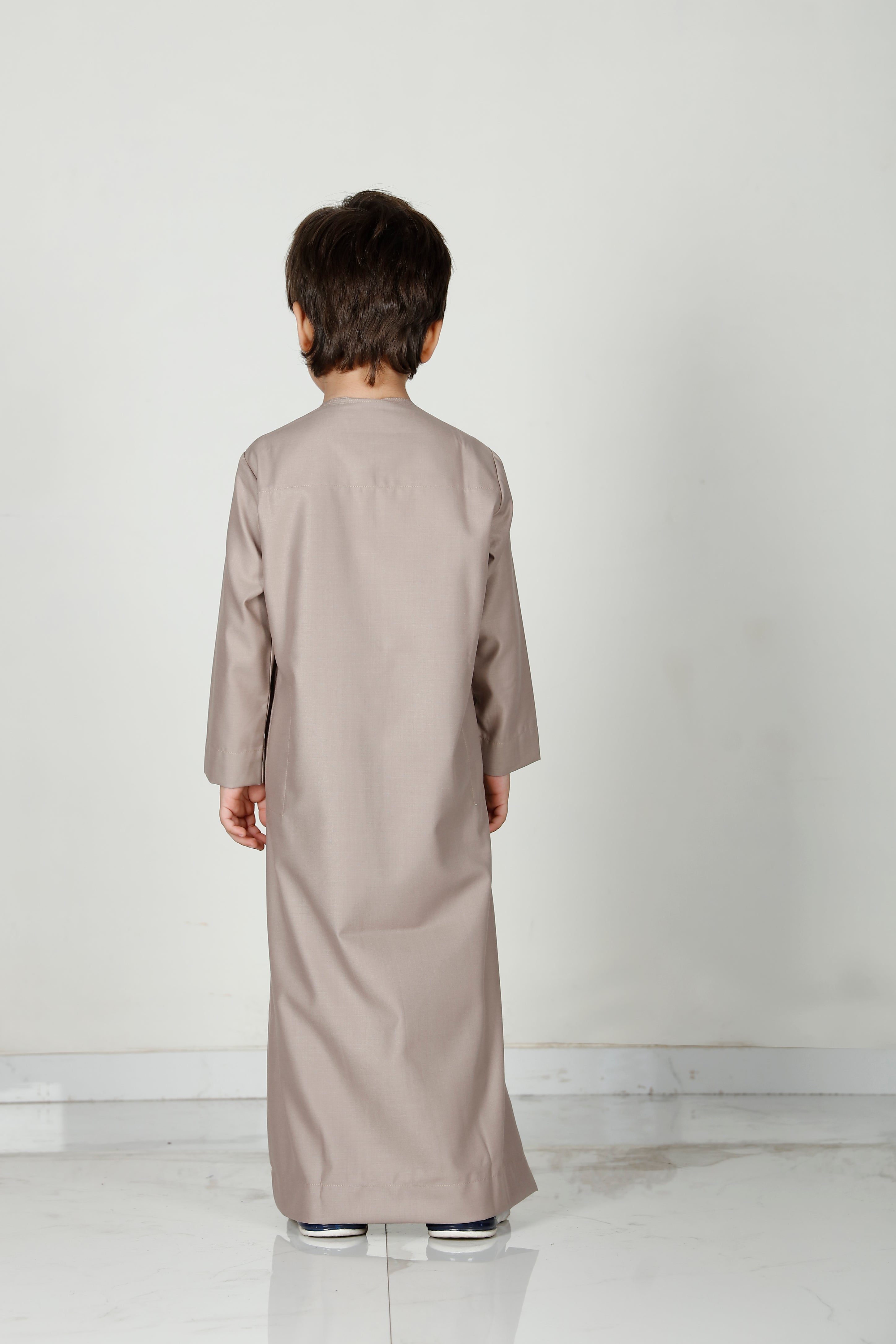 Boys Omani Thobe Taupe 101 Col 24