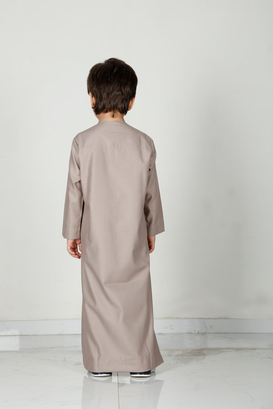 Boys Omani Thobe Taupe 101 Col 24