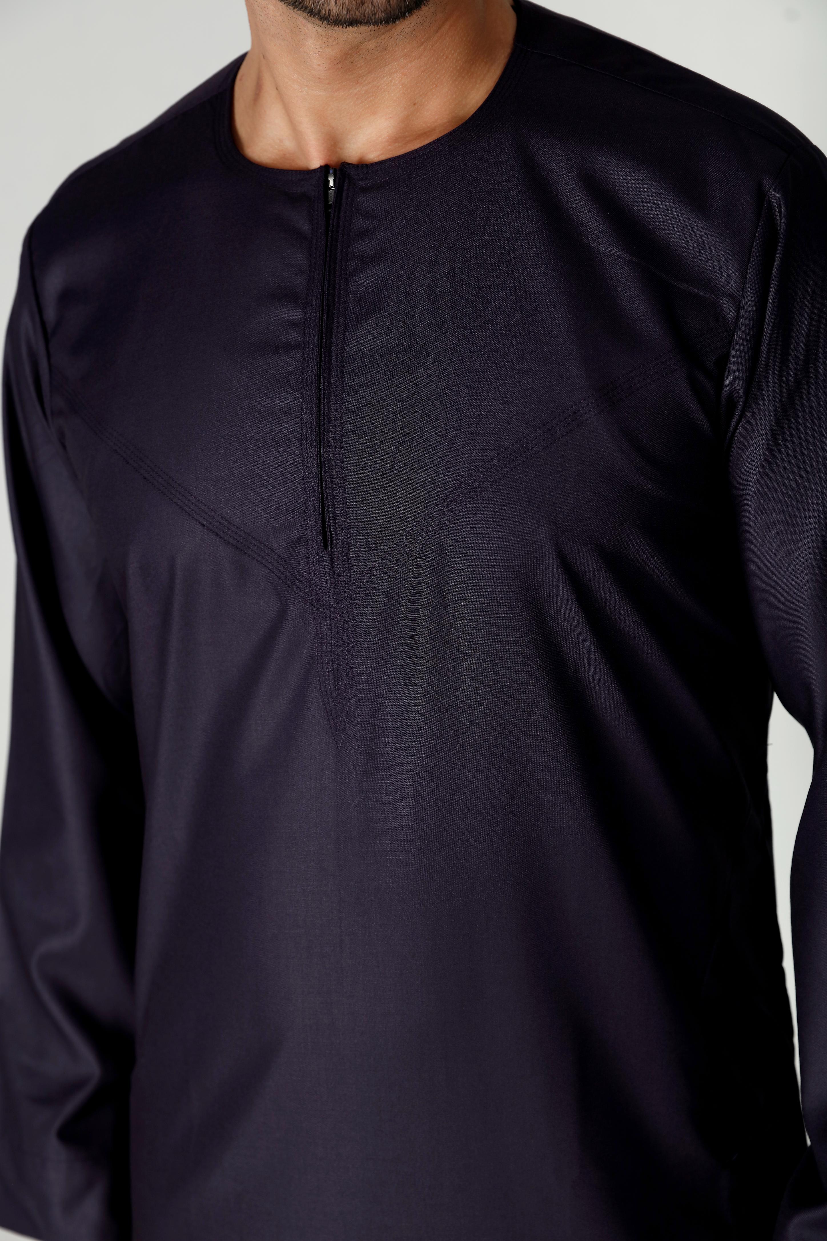 Mens Omani Thobe Purple 101 Col 35