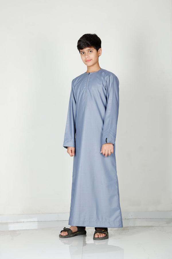 Kids Omani Thobe Steel 101 Col 27