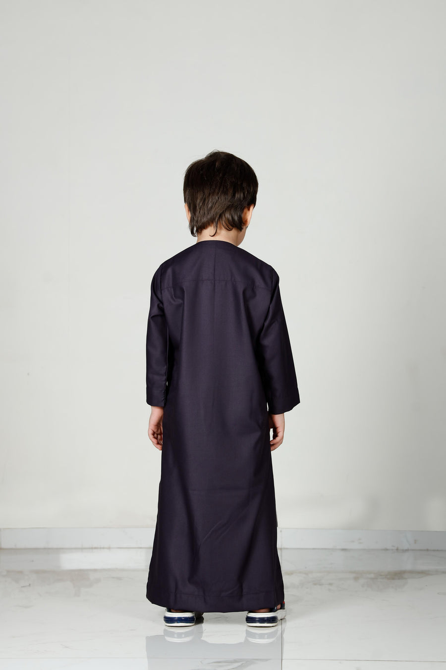 Kids Omani Thobe Purple 101 Col 35