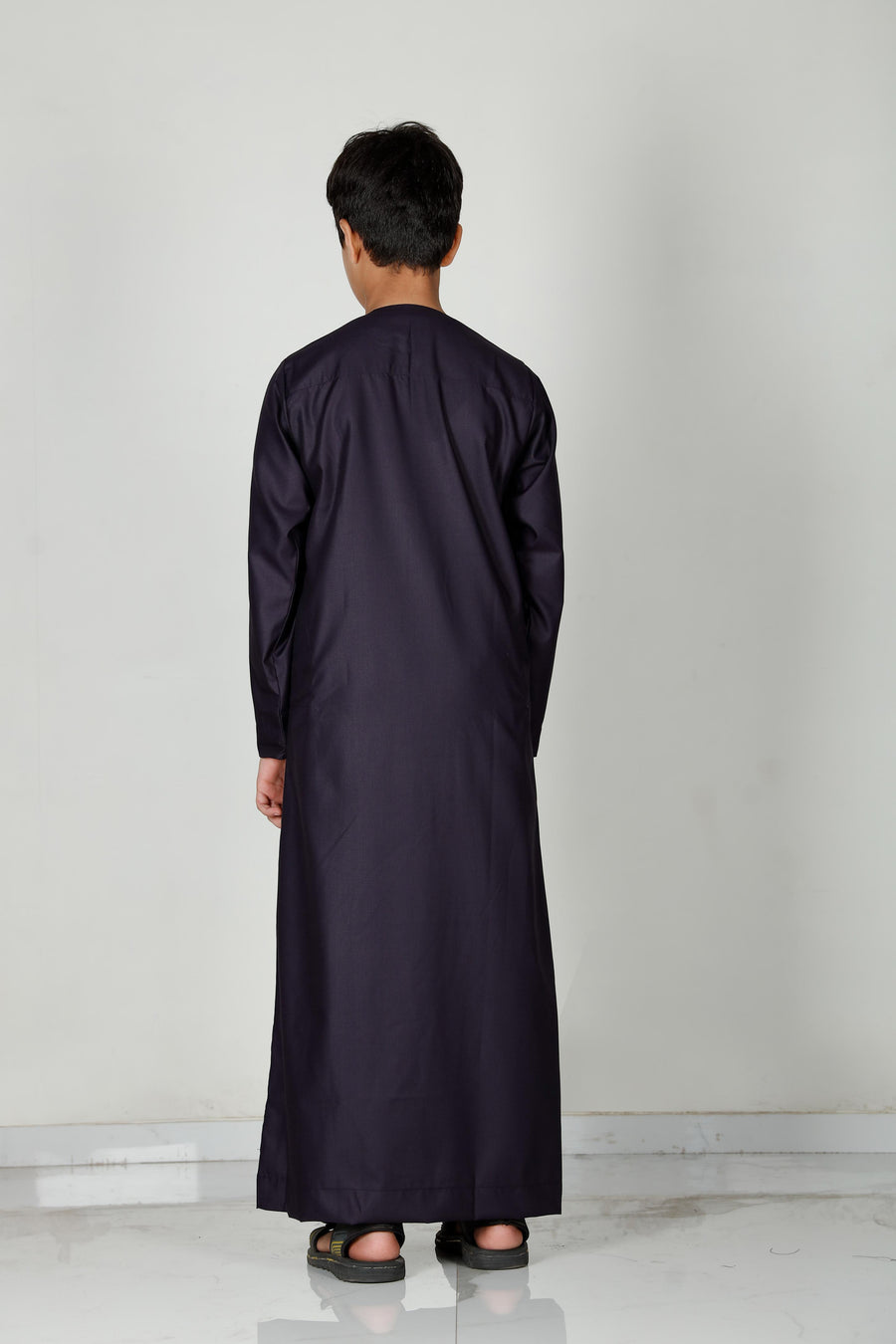 Kids Omani Thobe Purple 101 Col 35