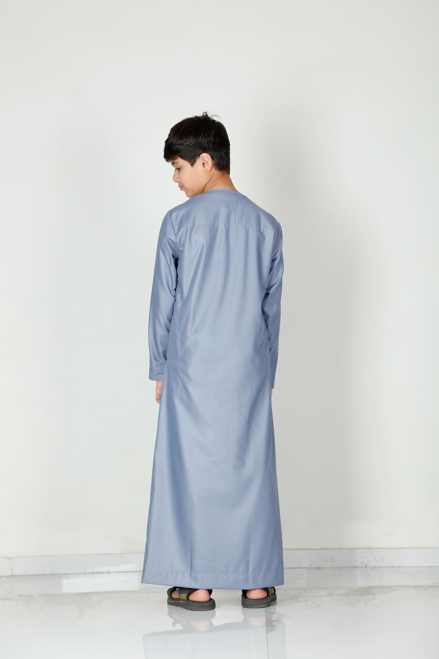 Kids Omani Thobe Steel 101 Col 27