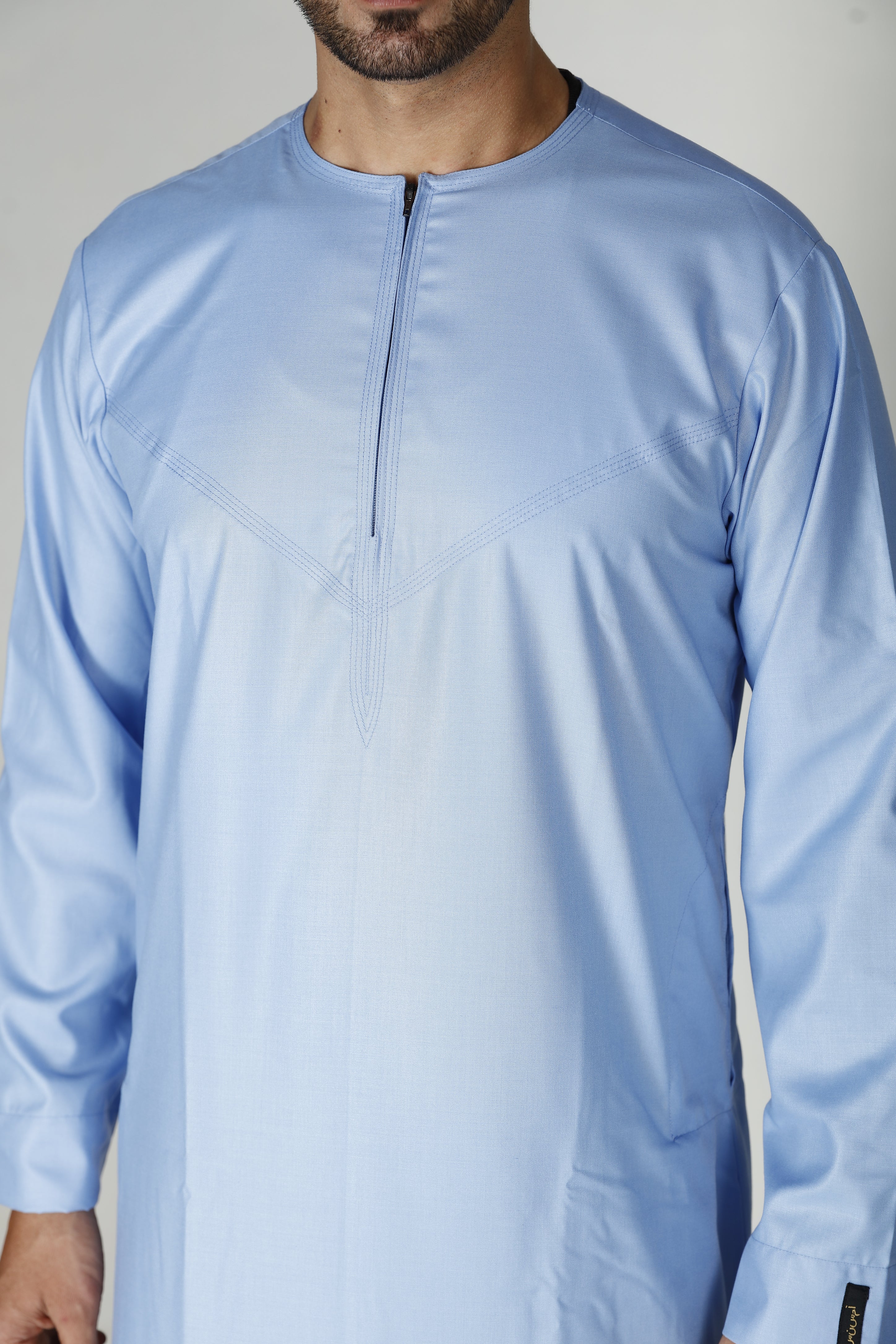 Omani Thobe Sky Blue 101 Col 2