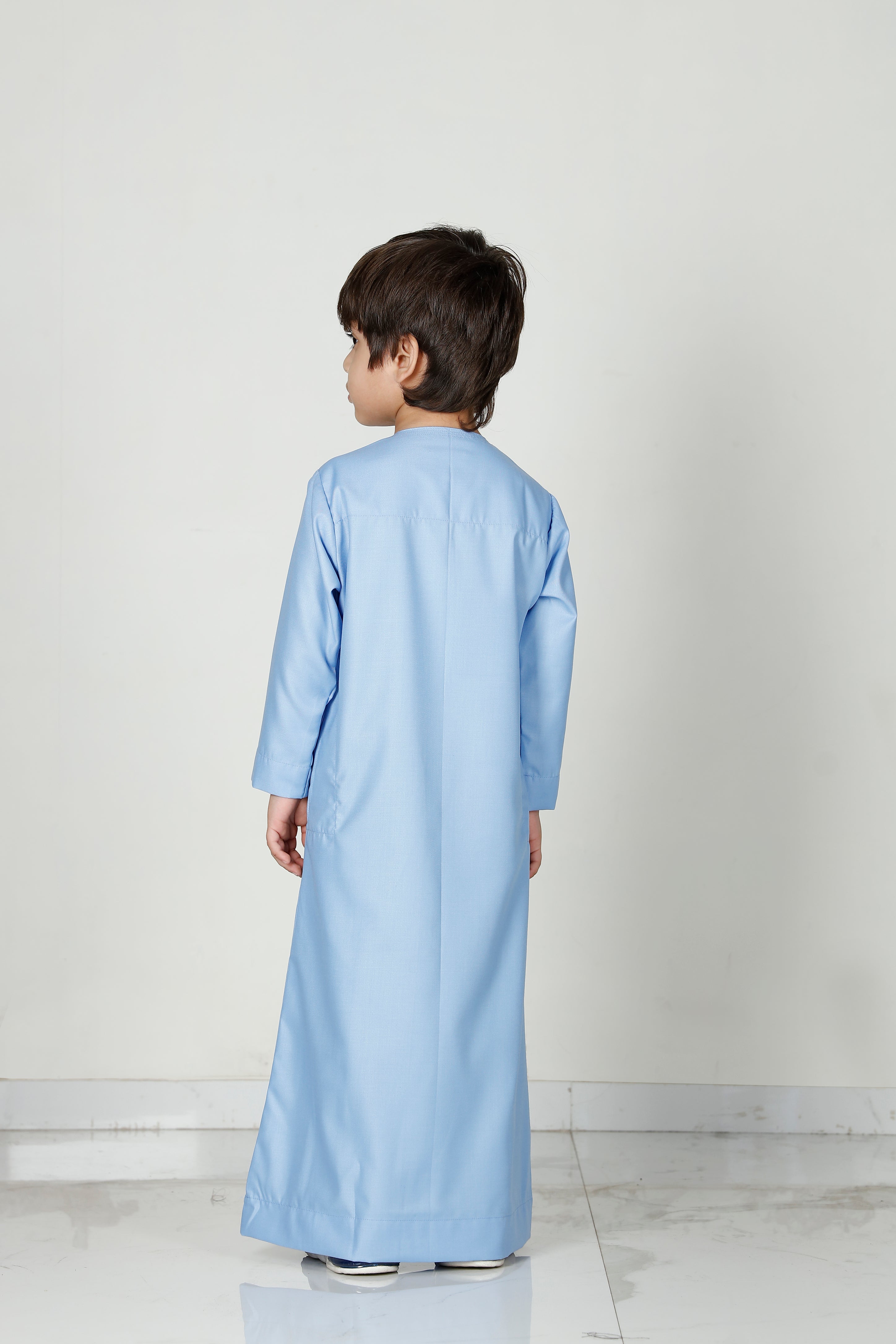 Boys Omani Thobe Sky Blue 101 Col 2