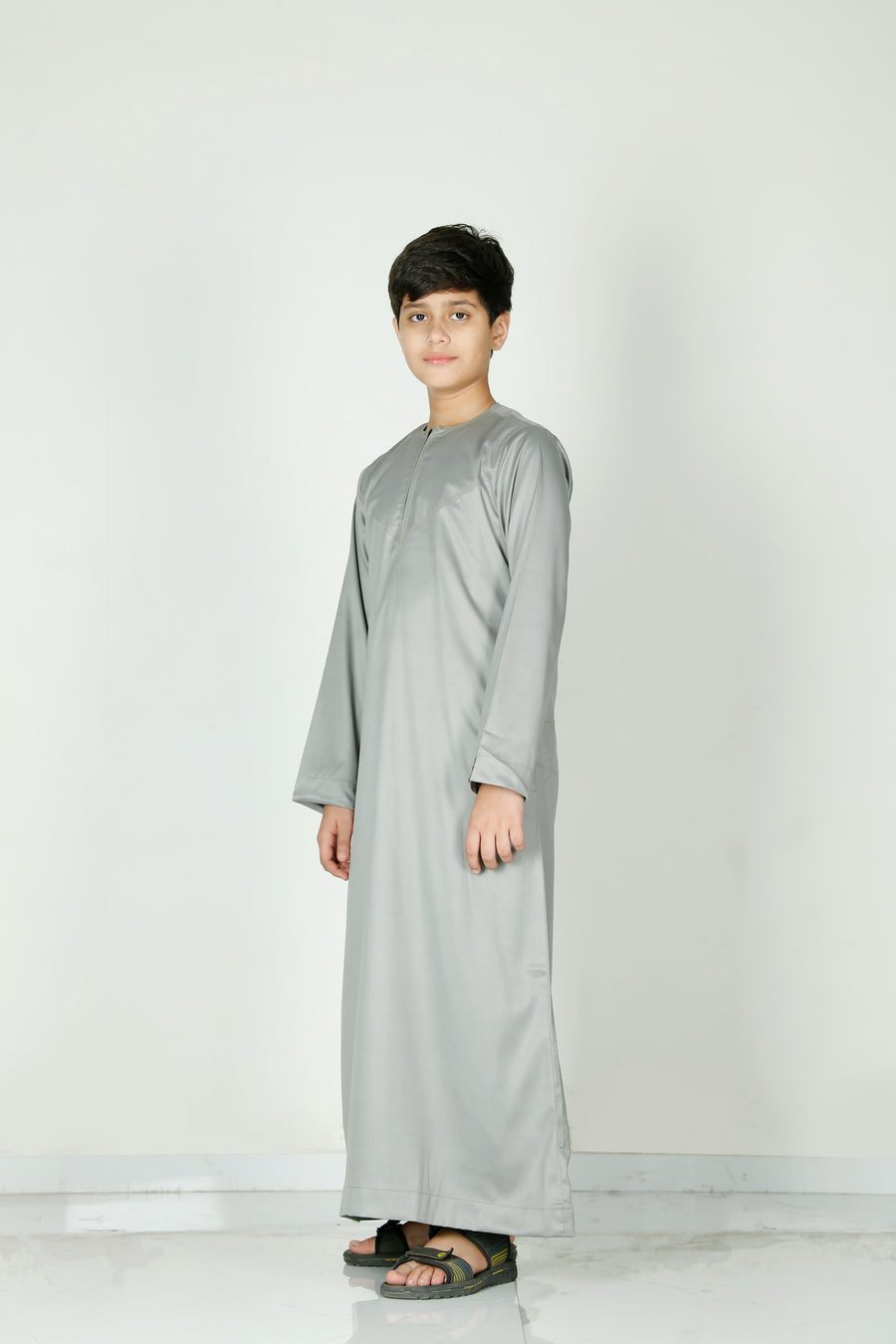 Kids Omani Thobe Pickle 106 Col 10