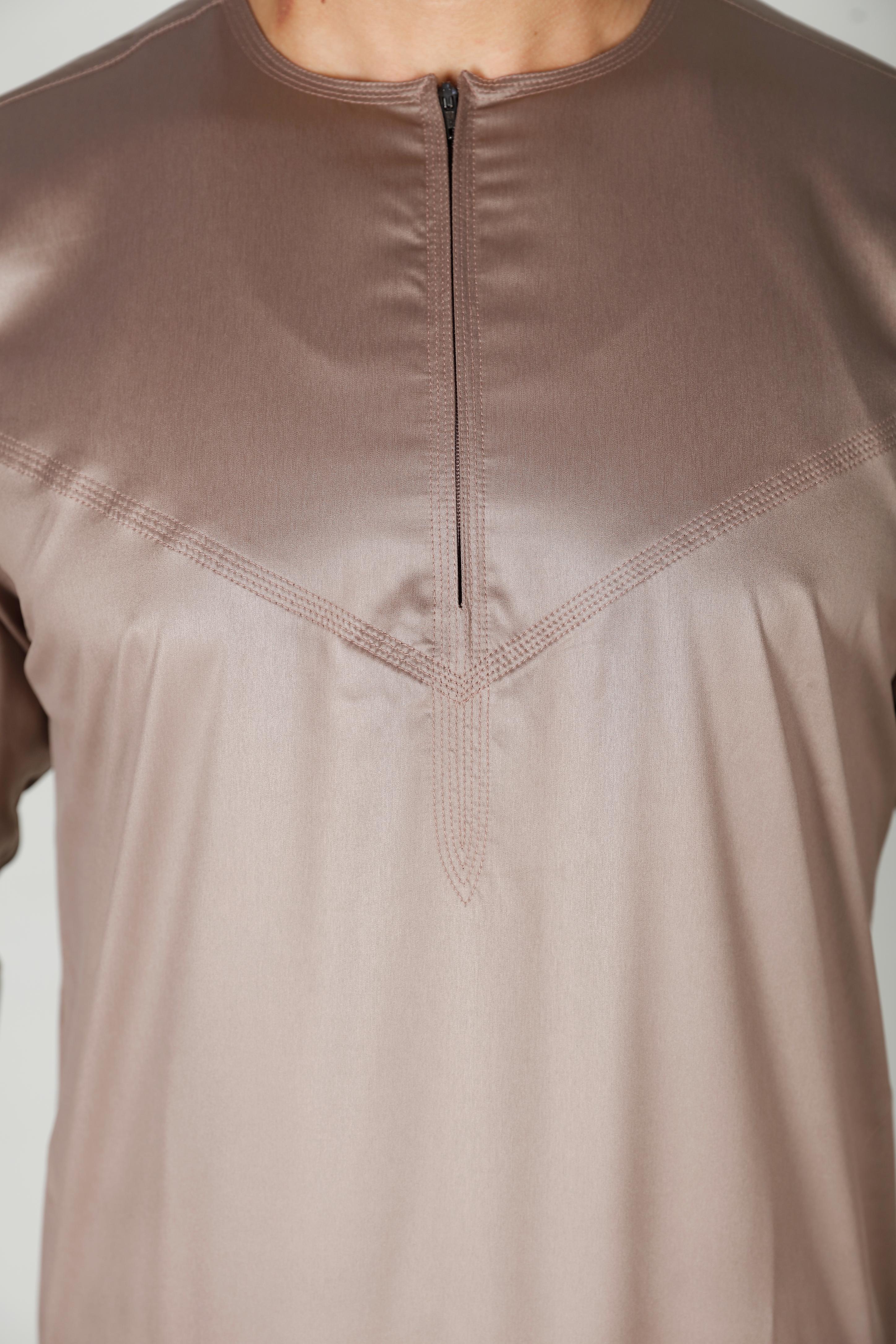 Mens Omani Thobe Chestnut 106 Col 7