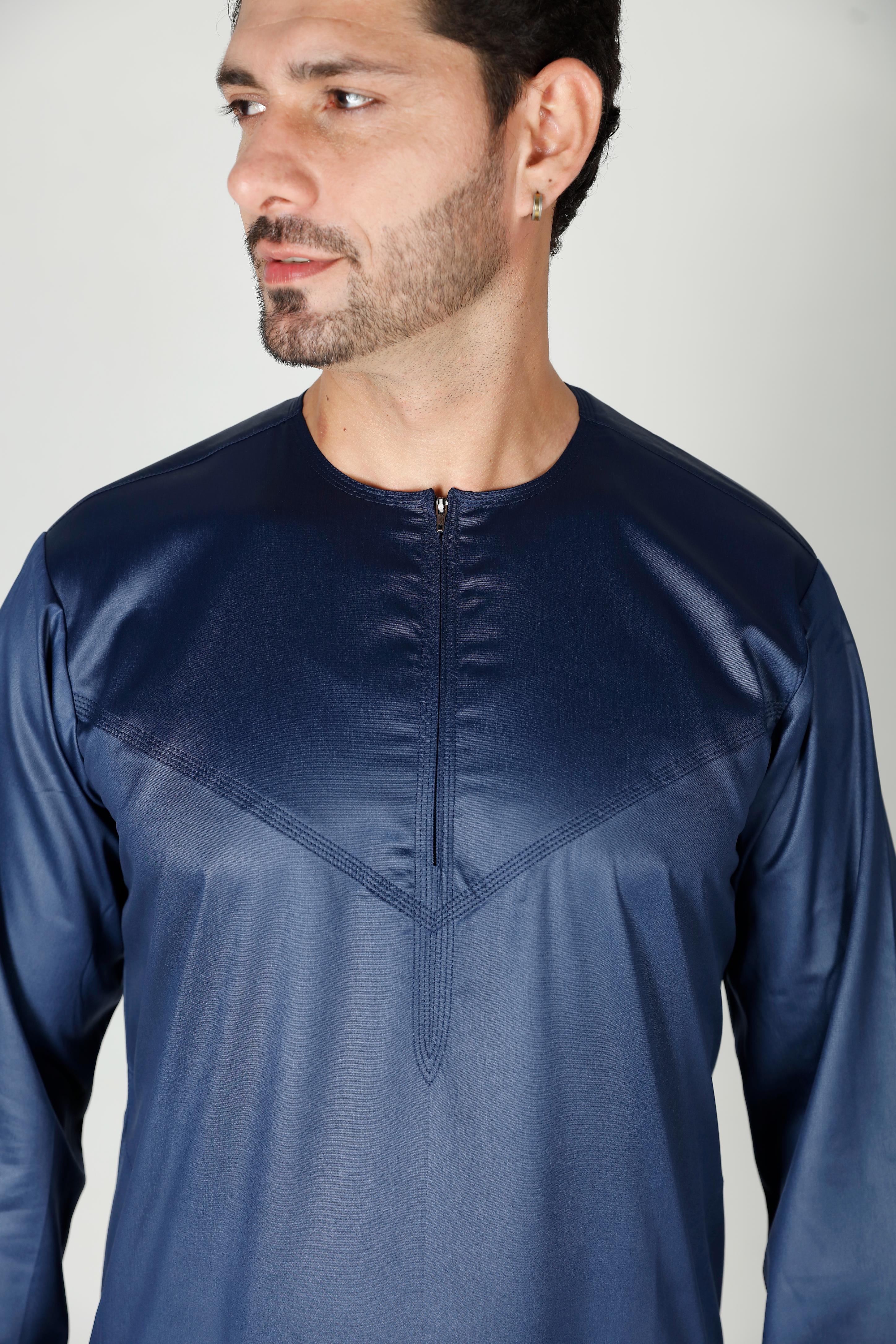 Mens Omani Thobe Navy 106 Col 11