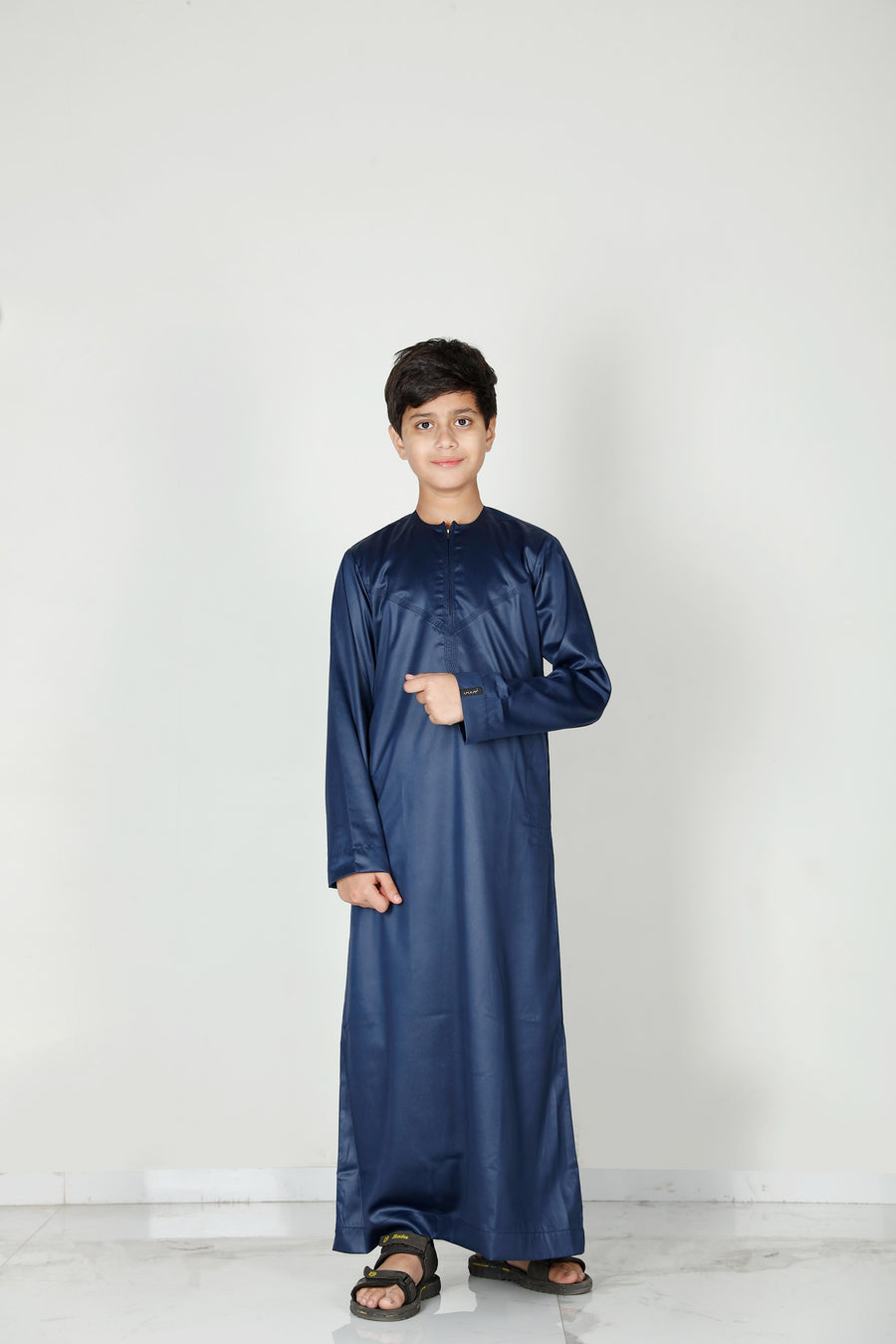 Kids Omani Thobe Navy 106 Col 11