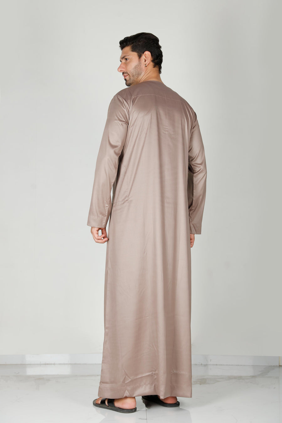 Mens Omani Thobe Chestnut 106 Col 7