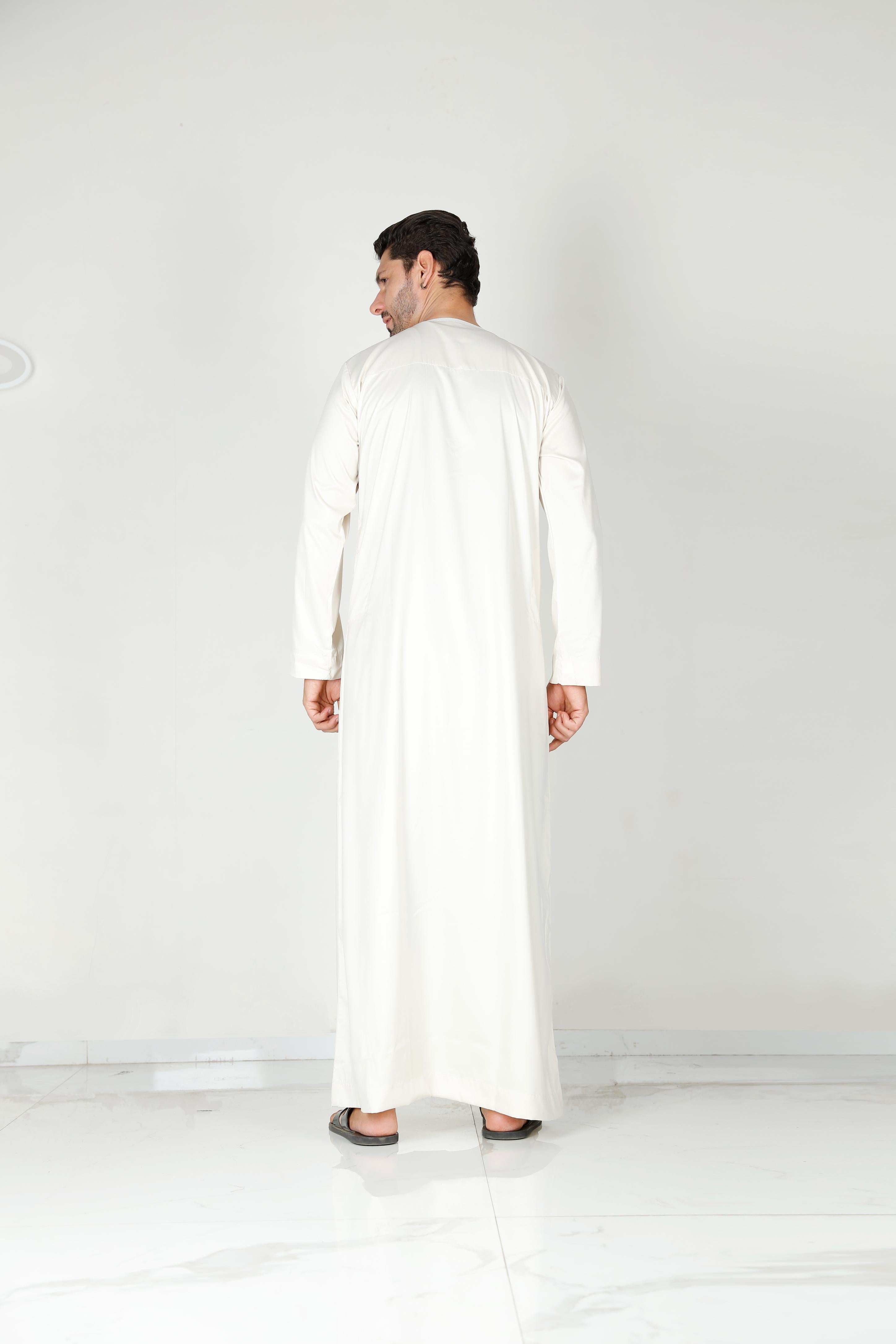 Mens Omani Thobe Butter 106 Col 2