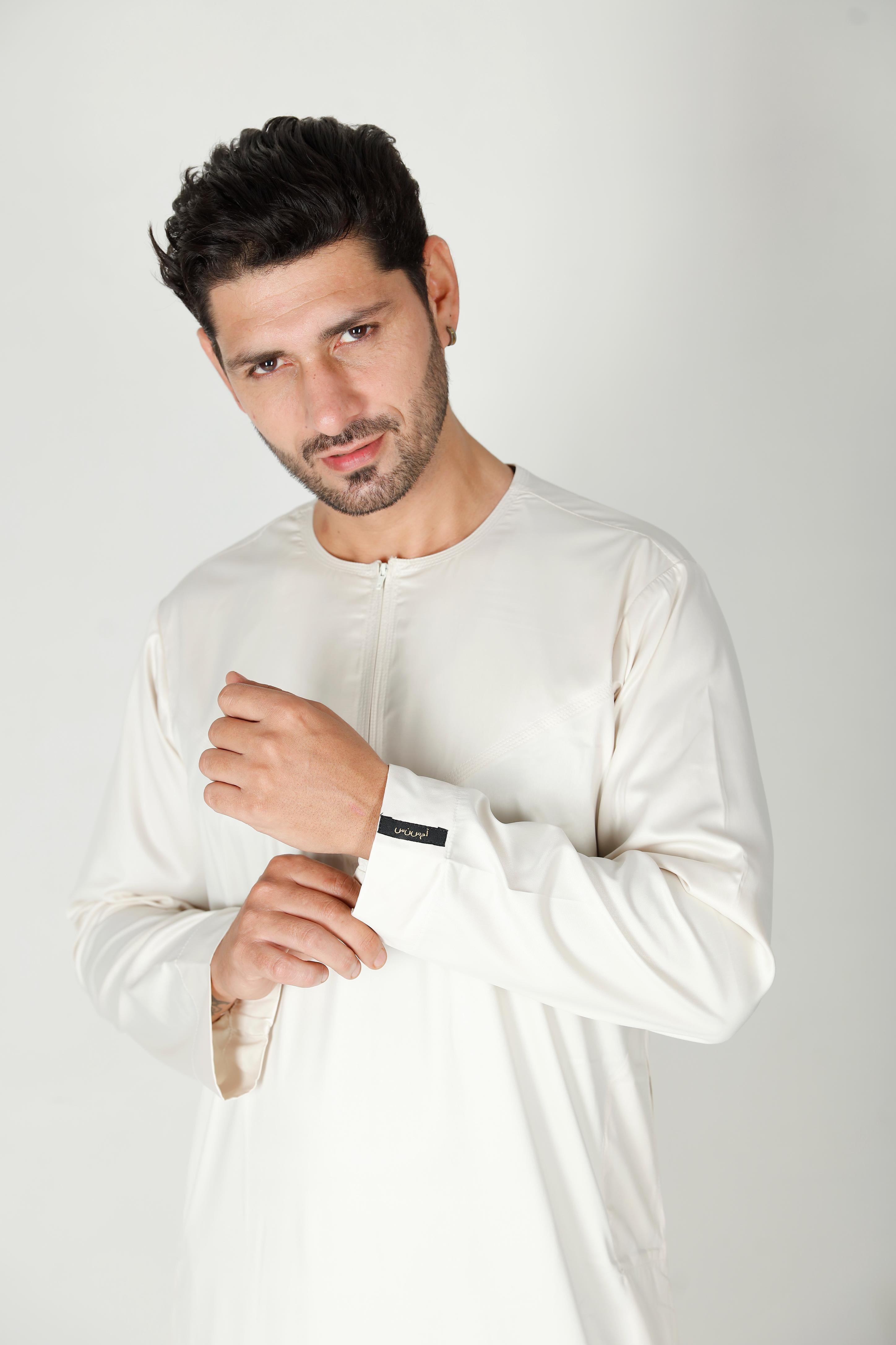Mens Omani Thobe Butter 106 Col 2