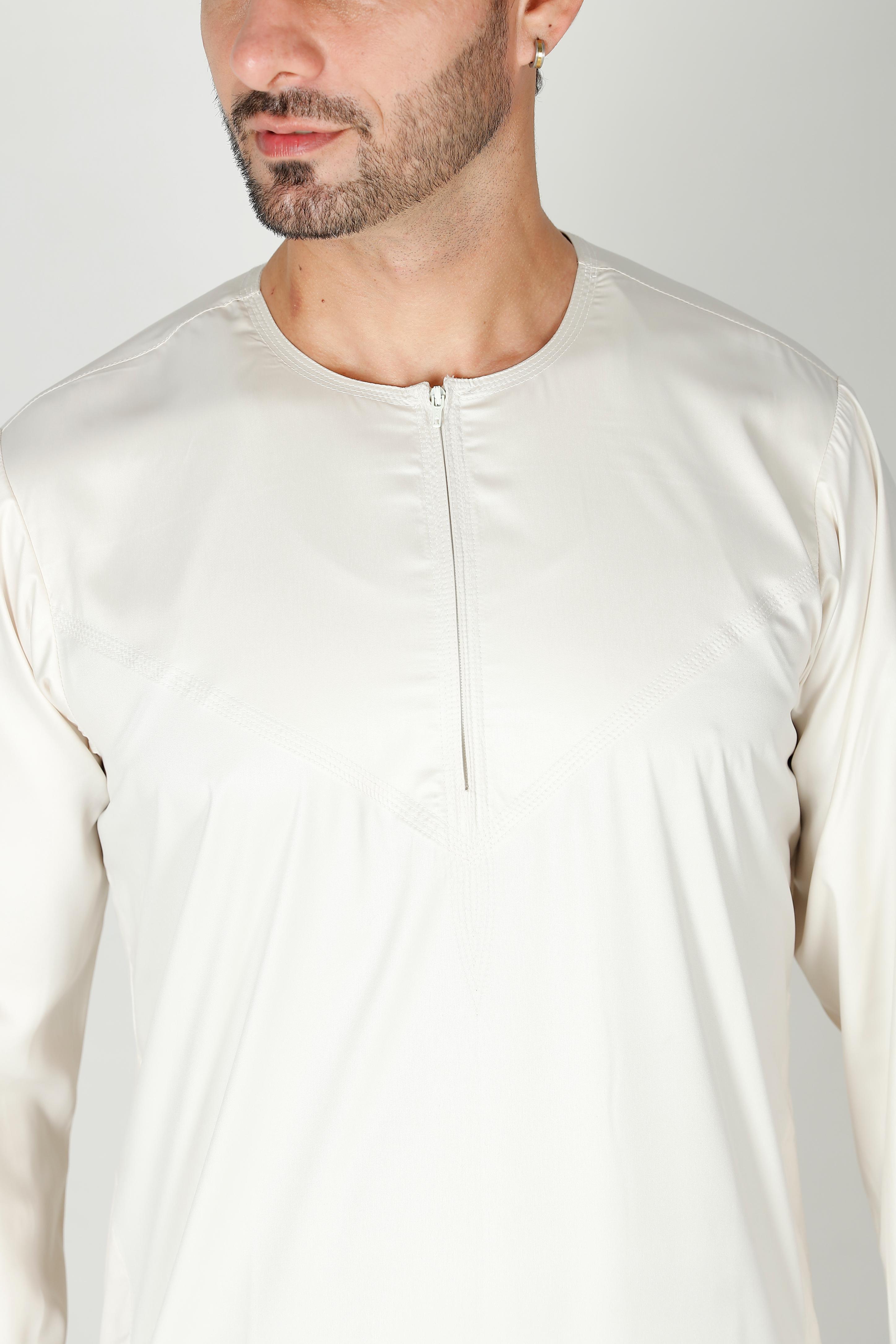 Mens Omani Thobe Butter 106 Col 2