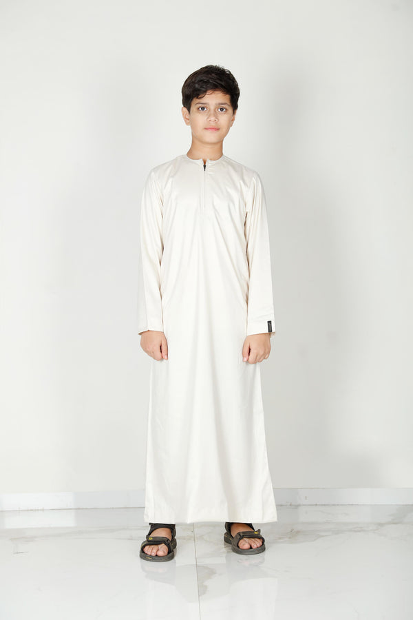 Kids Omani Thobe Butter 106 Col 2