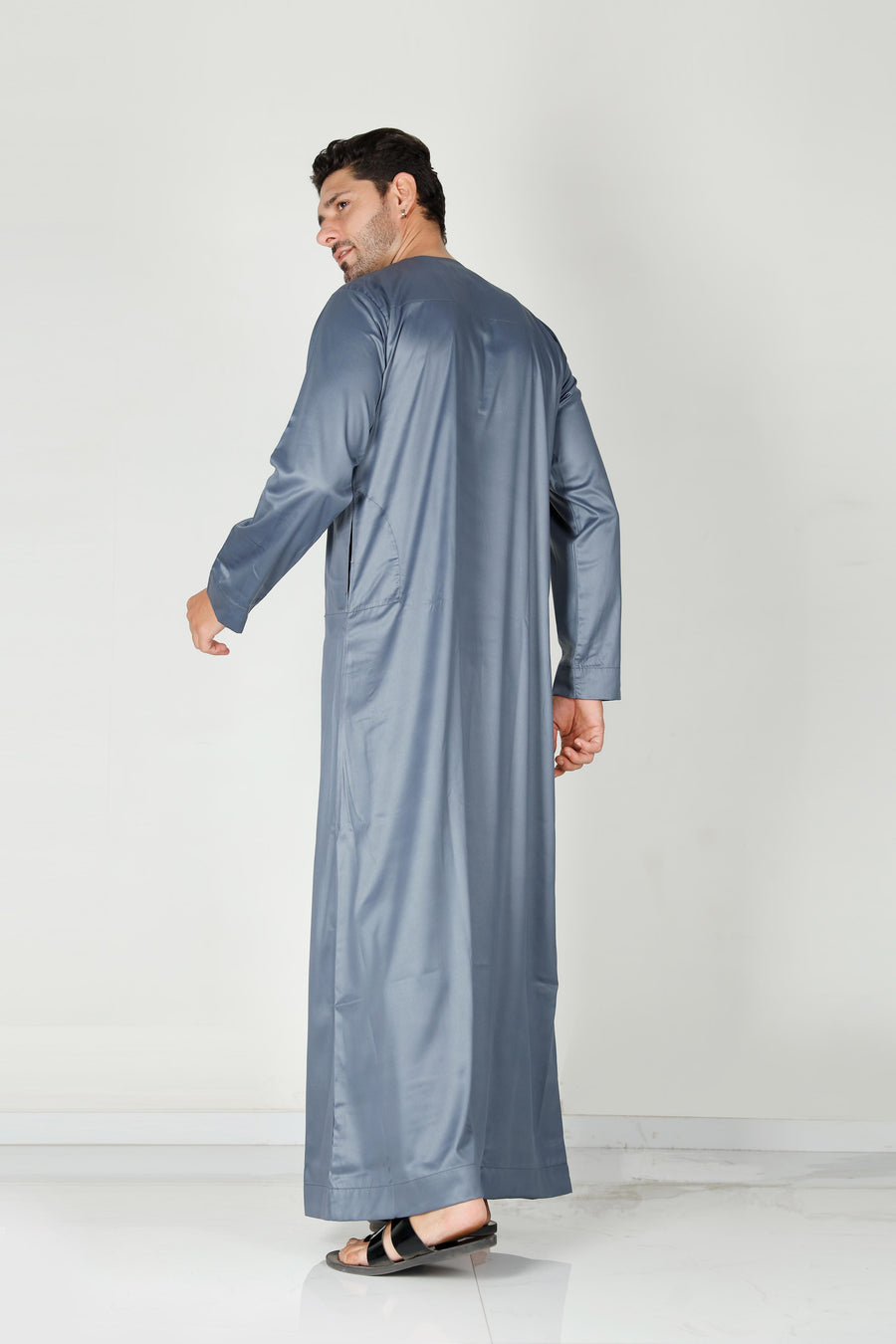 Mens Omani Thobe Slate 106 Col 17