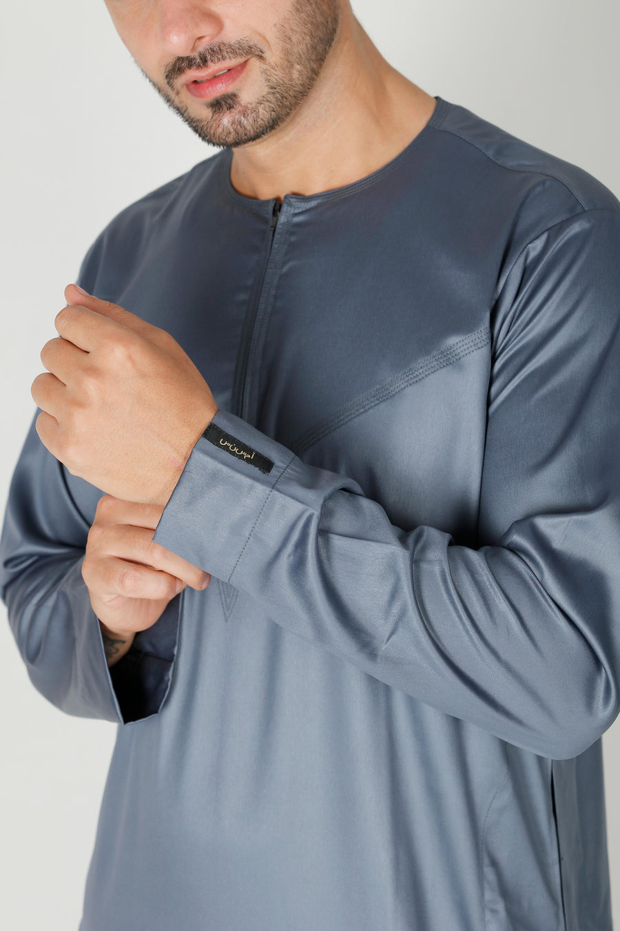 Mens Omani Thobe Slate 106 Col 17