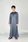 Kids Omani Thobe Slate 106 Col 17