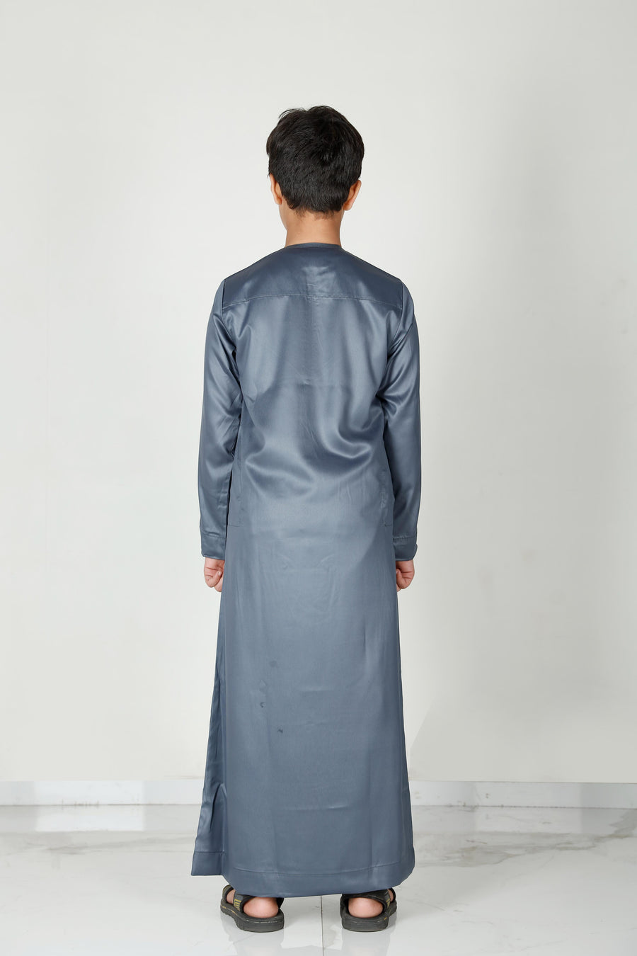 Kids Omani Thobe Slate 106 Col 17