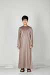 Kids Omani Thobe Chestnut 106 Col 7