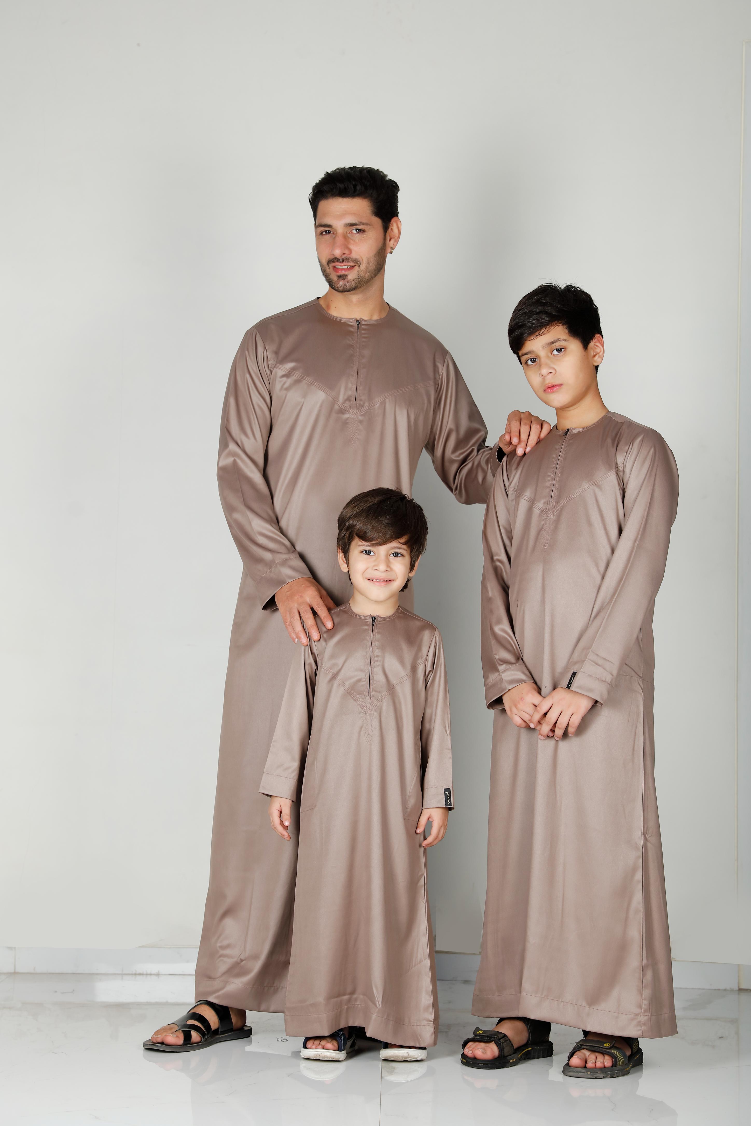 Mens Omani Thobe Chestnut 106 Col 7