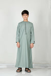 Kids Tasselled Thobe Mint 114 Col 6