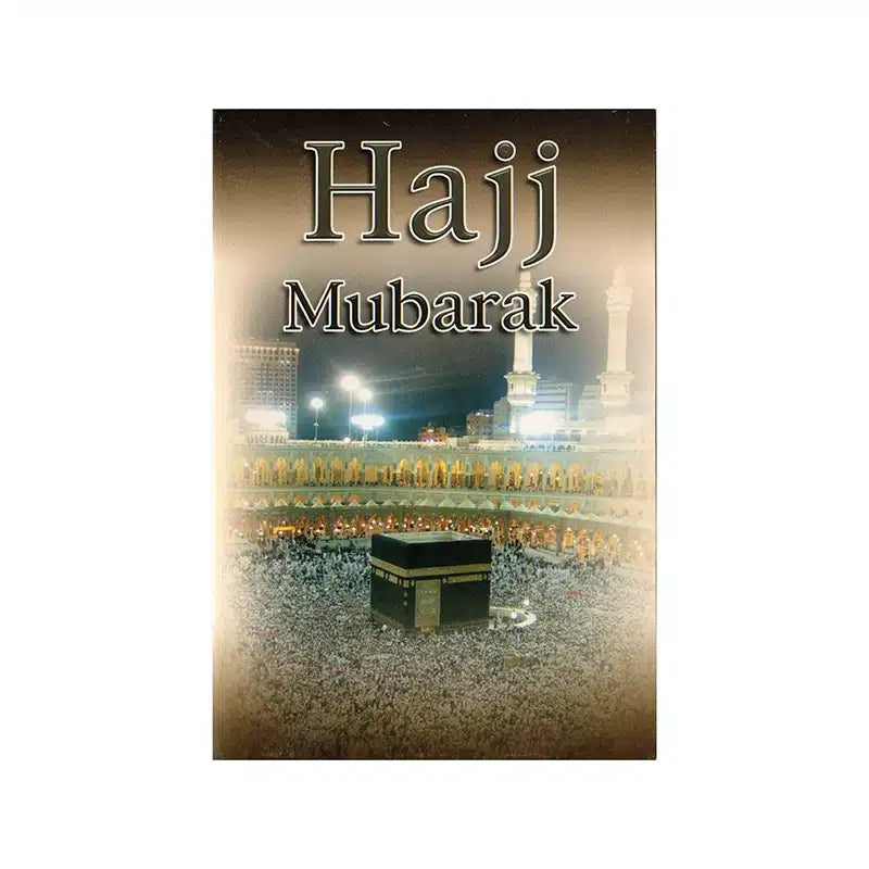 Hajj Mubarak Card