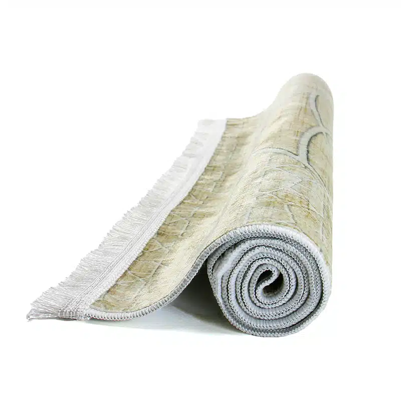 Gusto Seccade Gold With White Pattern Prayer Mat